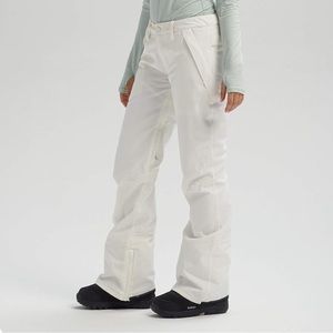NWT Women's Burton Society Snow Pants (White, Small)